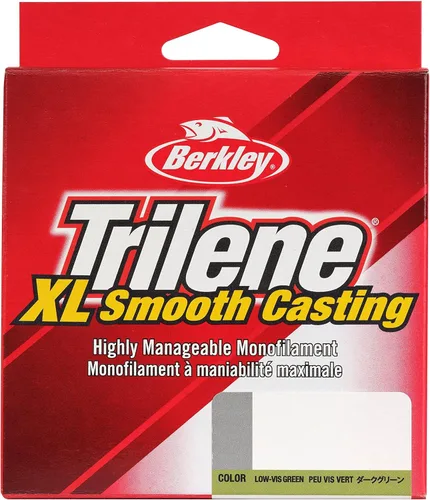 Miniatura 2 de Berkley Trilene XL - Sedal de pesca monofilamento Verde (Low-Vis Green)