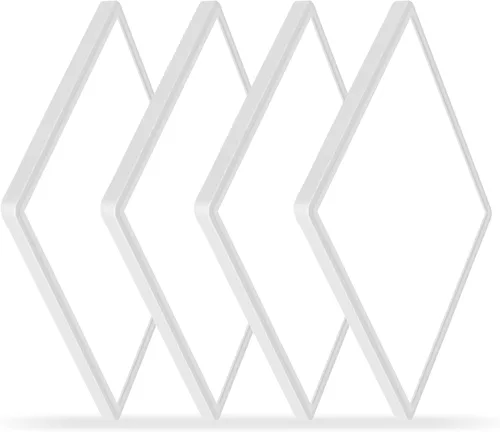 Miniatura 10 de Lámpara de techo LED regulable de 12 pulgadas con control remoto, brillo CCT completo de 24 W, luz de techo LED cuadrada ajustable, accesorio