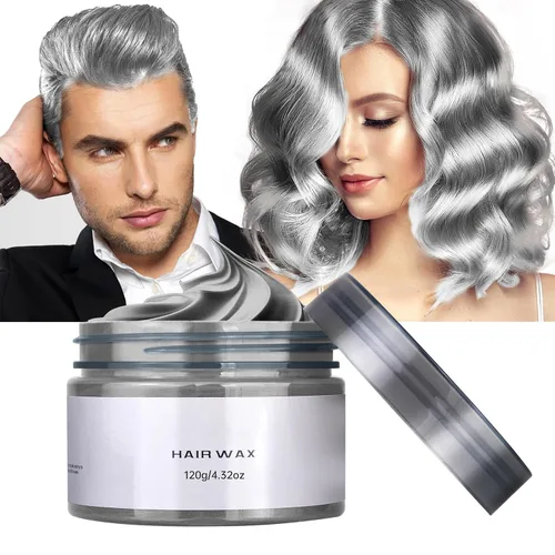 Miniatura 11 de Cera temporal de color dorado para el cabello, color rubio para hombres y mujeres, cera de tinte para el cabello, arcilla lavable para niñas de 4
