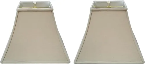 Miniatura 12 de Royal Designs - Pantalla básica de campana cuadrada, color blanco, 5 x 10 x 9 pulgadas