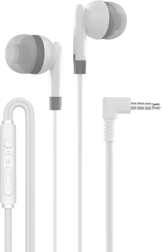Miniatura 8 de Maeline Auriculares a granel con micrófono, auriculares intrauditivos con aislamiento de ruido, control de volumen con cable de 0.138 in