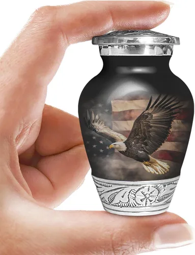 Miniatura 10 de Loving Tribute - Urna de cremación de colibrí para cenizas humanas adultas, gran monumento funerario hecho a mano para recordar a tus seres queridos