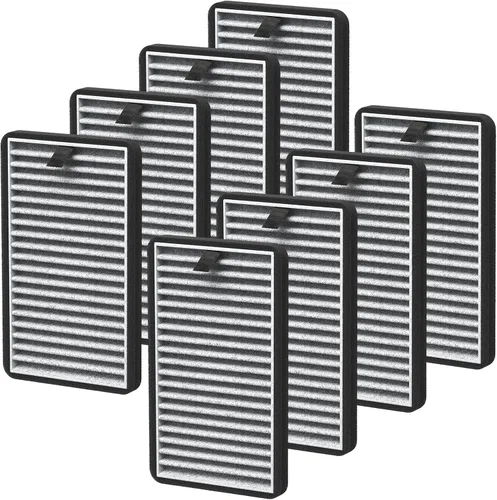 Miniatura 14 de Filtro de repuesto HE401 para purificador de aire Shark 4 compatible con purificador de aire con ventilador Shark 4 HE400, HE401C, HE401NP, HE402