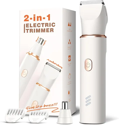 Miniatura 8 de Maquinilla de afeitar eléctrica para hombres: recortadora corporal Manscape para regalos para hombres, afeitadoras eléctricas, IPX7 impermeable, Azul