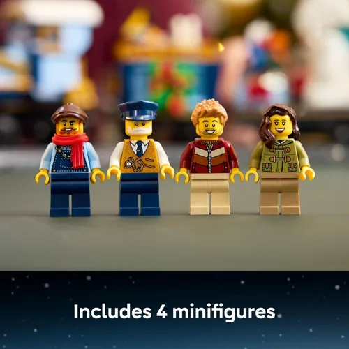 Miniatura 5 de LEGO Icons Holiday Express - Juego de construcción de tren para adultos, a partir de 18 años, decoración del hogar de temporada para dormitorio