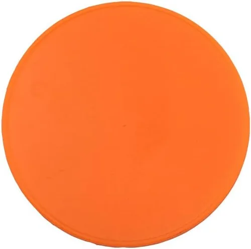 Miniatura 3 de Smartdealspro Juego de 100 fichas de póquer opacas de 1 1/2 pulgadas de plástico, contadores de aprendizaje, fichas de juego con caja de Naranja