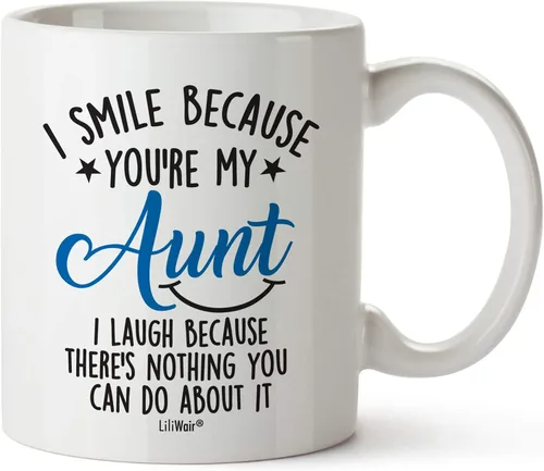 Miniatura 11 de Smile Aunt Uncle Parent (1, 15 oz, azul tío azul)