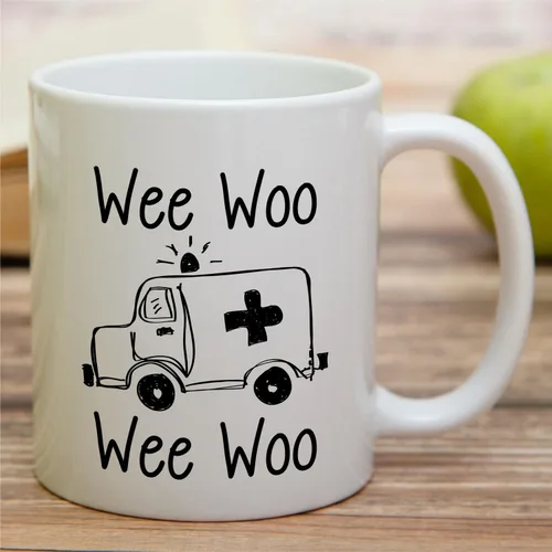 Miniatura 3 de Retreez Divertida taza paramédica de regalo ambulancia EMT médico de primera respuesta 11 oz tazas de café de cerámica – sarcasmo sarcasmo