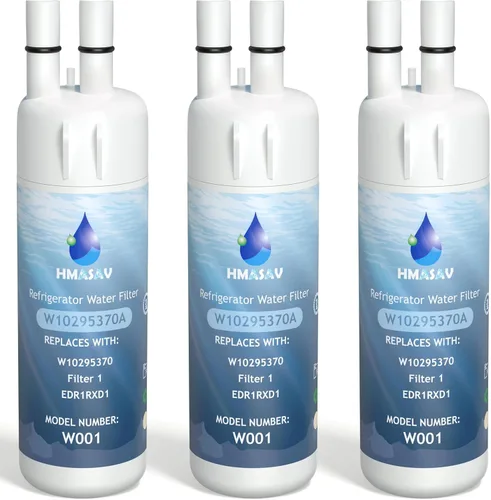 W10295370A Filtro de agua de repuesto, compatible con Whirlpool EDR1RXD1, Everydrop Filtro 1, EDR1RXD1B, W10295370, WHR1RXD1, KAD1RXD1, P4RFKB2,