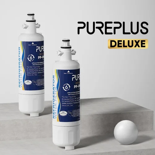 Miniatura 7 de PUREPLUS 469690 NSF 401 & 473 & 53 & 42 Reemplazo certificado para LG LT700P Kenmore Elite 9690, ADQ36006102, ADQ36006101, LFXS30766S, LFX28968ST