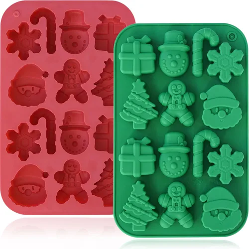 Miniatura 12 de Moldes de silicona para gomitas de oso, 32 unidades, molde antiadherente para dulces de chocolate, 18 formas para 327 dulces, con 4 goteros, cepillo