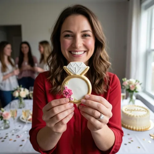 Ann Clark Cookie Cutters Anillo de boda de compromiso con diamantes cortador de galletas de 3.75 pulgadas, fabricado en Estados Unidos