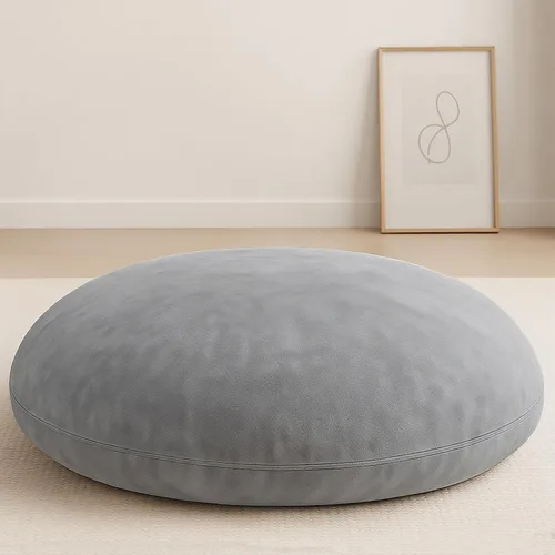 Miniatura 10 de Codi Inserto de Cojín Redondo para Piso, Cojín de Meditación Grande y Grueso, Cojines de Asiento Circulares de 32 Pulgadas, Espuma Viscoelástica