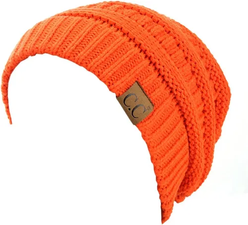 Miniatura 365 de C.C Trendy Warm Chunky Soft Stretch Cable Knit Beanie