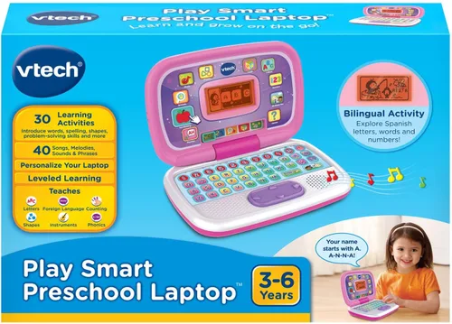 Miniatura 7 de VTech Play Smart - Portátil preescolar, color rosa