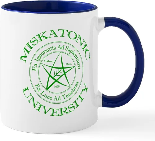 Miniatura 9 de CafePress Miskatonic University - Taza de café de cerámica, taza de té, 11 onzas