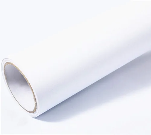 Miniatura 14 de REDODECO Papel adhesivo de vinilo con textura mate de color sólido, papel adhesivo para gabinetes, estantes, 15.8 x 79 pulgadas (negro)
