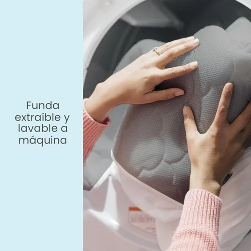 Miniatura 9 de Newton colchón para cuna 100% transpirable y con eficacia comprobada para reducir el riesgo de asfixia.Ve más allá con un colchón orgánico, Luz