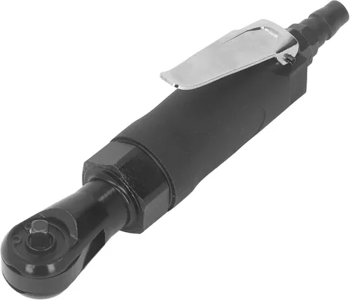Miniatura 4 de Qqmora Mini llave de trinquete neumática, 4cfm de acero de aleación de consumo 25N para conexión de entrada M 1/4 pulgadas, mini llave de trinquete