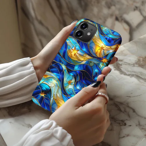 Miniatura 2 de LUHOURI Funda para iPhone 12 Mini, compatible con carga inalámbrica, doble capa, interior de silicona suave + carcasa exterior dura, bonito diseño