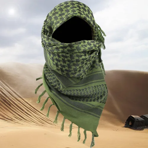 Miniatura 5 de FREE SOLDIER - Bufanda militar, shemagh, pañuelo palestino, bufanda para la cabeza o el cuello, pañuelo árabe, pañuelo del desierto para la cabeza