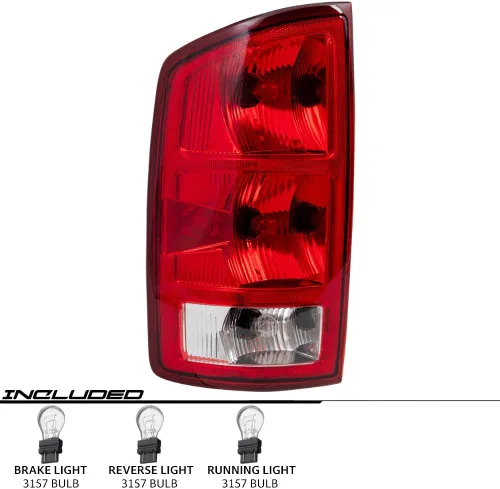 Miniatura 2 de EPIC LIGHTING OE Spec - Luces traseras halógenas con bombillas y placa compatibles con DGE 02-06 RAM 1500 2500 03-06 RAM 3500