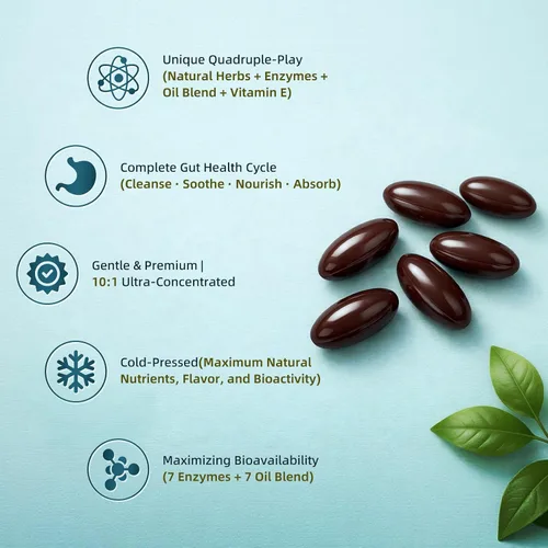 Miniatura 6 de Lukaree Limpieza de clavo de nogal negro de ajenjo para humanos, cápsulas blandas 20 en 1 extra fuertes Limpieza intestinal y salud digestiva