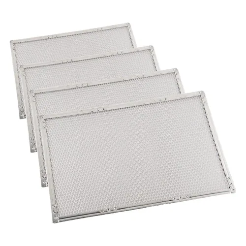 Miniatura 13 de American Metalcraft 18731 Pantalla rectangular de aluminio para hornear pizza, 11" L x 16" W