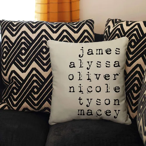 Miniatura 6 de Fundas de almohada personalizadas para el día de la madre, funda personalizada con nombres