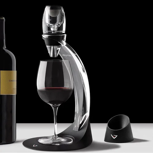 Miniatura 4 de Vinturi Aireador de Vino Deluxe Essential Vertedor de Vino Tinto y Juego de Soporte de Torre Decantador Airea Fácil y Convenientemente el Vino por