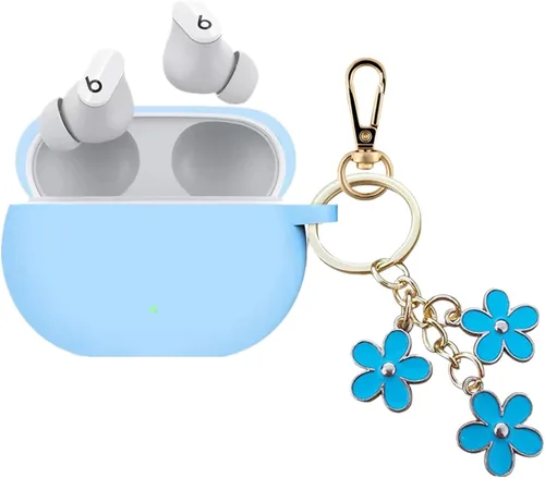 Miniatura 11 de Funda para nuevos Beats Studio Buds + funda 2023/2021, bonita funda de silicona de Beats Studio Buds de carga, auriculares inalámbricos protectores