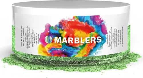 Miniatura 68 de MARBLERS - Polvo de mica de grado cosmético, nacarado, no tóxico, vegano, libre de crueldad, sombra de ojos, esmalte de uñas, arte de uñas, [Gris]