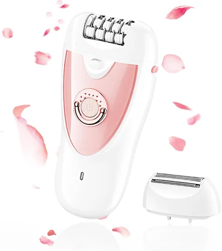 Depiladora para mujer, depilación 2 en 1 para la cara de las mujeres, dispositivo removedor de pelo recargable, depiladora de deslizamiento suave