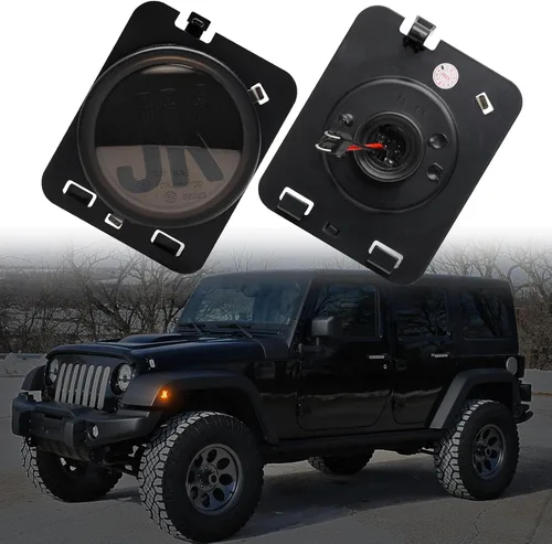 Miniatura 2 de Luces de posición laterales para Jeep Wrangler JK/JKU 2007-2018, luz LED de guardabarros delantero, Plug & Play, lámpara de estacionamiento