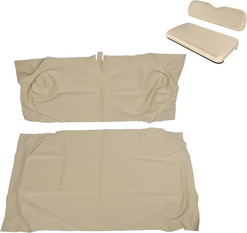 Miniatura 9 de WFLNHB Juego de fundas de asiento delantero beige para carrito de golf EZGO TXT 1995-2013