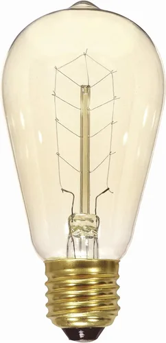 Miniatura 3 de Satco Bombilla mediana S2416 en acabado ligero, 4.25 pulgadas