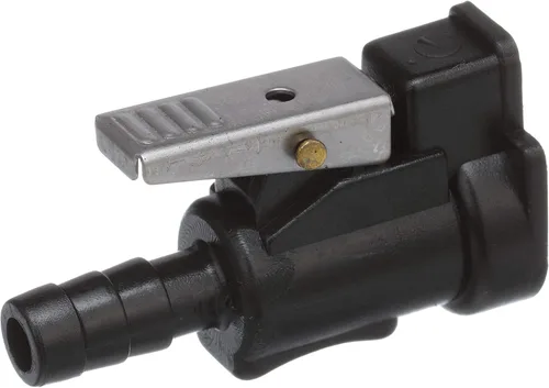 Miniatura 2 de Seachoice Conector de combustible de lujo para manguera Evinrude/Johnson, hembra, 5/16 pulgadas Barb, negro