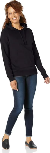 Miniatura 4 de Tienda Essentials - Sudadera con capucha de vellón de tela de toalla para mujer (disponible en tallas extragrandes)