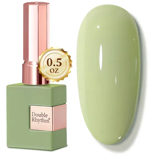 Miniatura 69 de Double Rhythm 15ml de esmalte de uñas en gel, color puro, mismo color, misma botella, esmalte de uñas de remoción para arte de manicura en salón