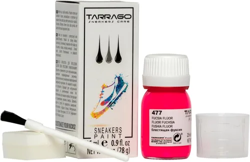 Miniatura 2 de Tarrago Pintura de cuero para tenis Pintura acrílica para zapatos para tenis, botas, bolsos, monederos mate, flexible, cobertura perfecta Fluor