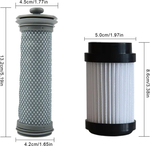 Miniatura 2 de Kit de repuesto de filtro compatible con aspiradora inalámbrica Tineco PURE ONE X Series, 1 paquete de prefiltro y 1 filtro HEPA