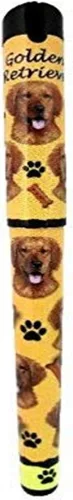 E&S Pets Bolígrafo Golden Retriever de gel Easy Glide, recargable con un agarre perfecto, ideal para uso diario, regalo perfecto para cualquier