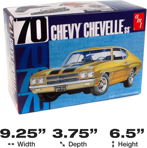 Miniatura 6 de AMT 1970 Chevy Chevelle SS 2T Kit de Modelo a Escala 1:25
