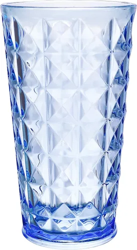 Miniatura 13 de KLIFA - CUPID- Juego de 6 vasos acrílicos de 16 onzas, sin BPA, apilables, aptos para lavavajillas, transparente