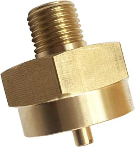 Miniatura 7 de MENSI Adaptador de repuesto de botella de gas propano de 1 libra con accesorios de pistola de rosca NPT hembra de 1/4 pulgadas