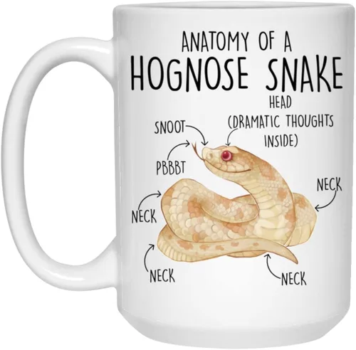 Miniatura 2 de Hognose - Taza de café de serpiente, lindo regalo para amantes de las serpientes, divertida taza de reptil, regalo para él, ella, taza