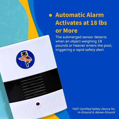Miniatura 6 de Blue Wave NA4212 Poolwatch - Sistema de alarma para piscina, color blanco