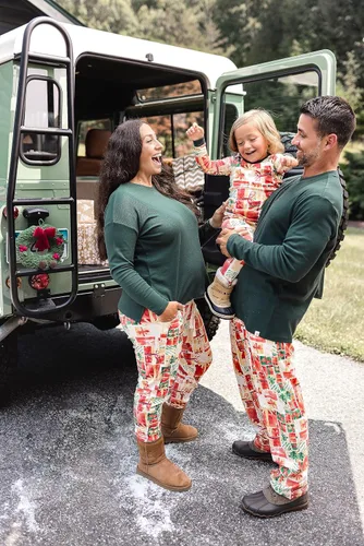 Miniatura 3 de Burt's Bees Baby Baby Girls' Family Jammies Matching Holiday Organic Cotton Pajamas