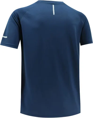 Miniatura 5 de Camisas de entrenamiento para hombre Camisas de ajuste seco para hombre que absorben la humedad Camisas de gimnasio para hombre de manga corta