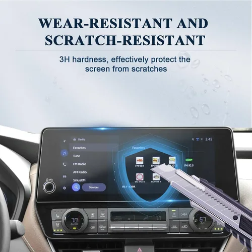 Miniatura 2 de Protección de Pantalla para Auto [2 Piezas] 12.3" para Toyota Grand Highlander 2024 2025 2026 Protector de Pantalla para Toyota Grand Highlander